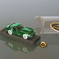 Ferrari 250 GTO grün-chrom Pin Anstecker Praliné Bijou #98266 H0 1:87 OVP