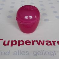 Tupperware * Äpfelchen Obstbox / Obstdose * pink / brombeer