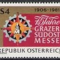 Österreich 1682, Grazer Messe, postfrisch
