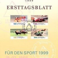 BRD ETB 5/1999, 2031-2034, Für den Sport