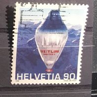 CH MiNr. 1680 Ballon-Erdumrundung gestempelt M€ 1,10 #E116c