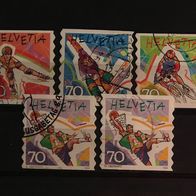 CH MiNr. 1658-1662 Trendsportarten komplett gestempelt M€ 5,50 #470