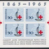 Schweiz Block 19, Rotes Kreuz, postfrisch