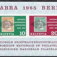 Schweiz Block 20, NABRA, postfrisch