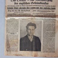 Otto Strasser 1939 in Heidelberger Beobachter Volksgemeinschaft, Fritz Beer ....