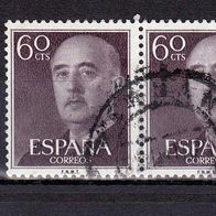 Spanien Mi. Nr. 1047 - 2-fach - Generalissimus Franco o <