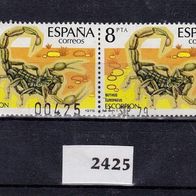 Spanien Mi. Nr. 2425 - 2-fach waagerecht - Tierwelt o <