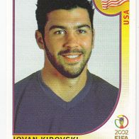 Panini Fussball WM 2002 Jovan Kirovski USA Nr 292