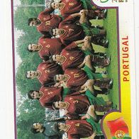 Panini Fussball WM 2002 Mannschaftsbild Portugal Nr 295