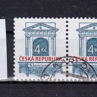 Tschechien / Tschechische Republik Mi. Nr. 118 - 2-fach - Baustile o <