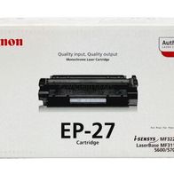 Canon EP-27 Black 2500 page yield Toner Cartridge (8489A002)
