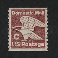 USA 1981 Mi.1507. II.C. gest. Adler "C" Rollenmarke