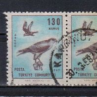 Türkei Mi. Nr. 2072 - 2-fach - Greifvögel: Würgfalke o <