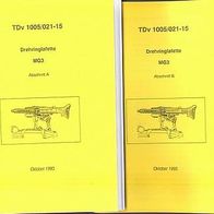 T. Dienstvorschr. Drehringlafette MG3 (MG42) A & B