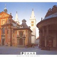 Prag 2004 - Hrad Bazilika sv. Jiri, AK 741 Ansichtskarte Postkarte