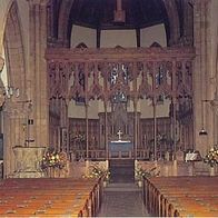 Schottland 1974 Inverness St. Andrew´s Cathedral The Nave AK 50 Ansichtskarte Postkar