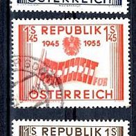 Österreich Michel 1012-1016 gestempelt