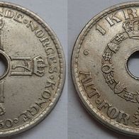 Norwegen 1 Krone 1950 ## Kof7