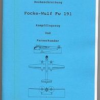 Baubeschreibung Focke-Wulf FW 191