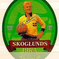 Bieretikett Sonderausgabe "Fußball/ Lennart Skoglund" Brauerei Tartu Ölletehas Estland