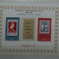 Türkei Block 20 postfrisch mnh