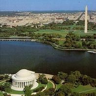 USA 1993 - Washington DC Aerial view, AK 634 Ansichtskarte Postkarte