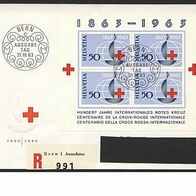 Schweiz,1963 Rotes Kreuz Block FDC Mi.774