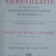 Sachs - Villatte Encyklopädisches Wörterbuch