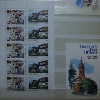 Großbritannien Guernsey Markenheftchen MH25 postfrisch mnh