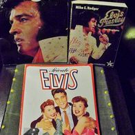 3 Bücher Elvis Presley (Illustrated Elvis, Elvis Biographie, Elvis private)