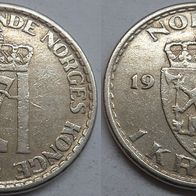 Norwegen 1 Krone 1957 ## Kof6