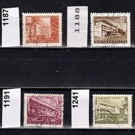 Ungarn Mi. Nr. 1186 + 1187 + 1188 + 1189 + 1190 + 1191 + 1241 + 1242 Fünfjahresplan <