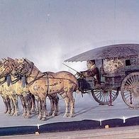 China 1994 - Xi´an - Bronze Chariot, AK 389 Ansichtskarte Postkarte