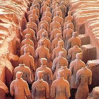 China 1994 - Xi´an - Terracotta Army, AK 379 Ansichtskarte Postkarte