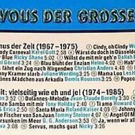 Sampler "Rendezvous d. großen Stars 1967-1985" 2 CD