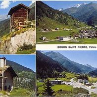 Schweiz 1976 - Bourg Saint Pierre, Valais - AK 87 Ansichtskarte Postkarte