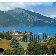 Schweiz 1960er Jahre - Spiez, AK 798 Ansichtskarte Postkarte