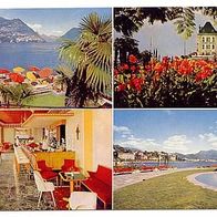 Schweiz 1960er Jahre -Lugano Paradiso Grand Hotel Eden AK 970 Ansichtskarte Postkarte