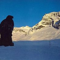 Schweiz 1976 - Der Adler auf dem Simplonpass, AK 136 Ansichtskarte Postkarte