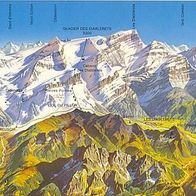 Schweiz 1976 - Col du Pillon - Les Diablerets, AK 109 Ansichtskarte Postkarte