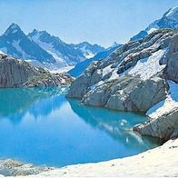 Schweiz 1976 - Chamonix Mont Blanc Lac Blanc, AK 100 Ansichtskarte Postkarte