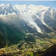 Schweiz 1976 - Chamonix Mont Blanc (Haute-Savoie), AK 103 Ansichtskarte Postkarte