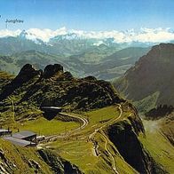 Schweiz 1976 - Les Rochers-de-Naye sur Montreux, AK 127 Ansichtskarte Postkarte