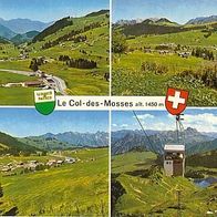 Schweiz 1976 - Le Col des Mosses alt. 1450 m. AK 105 Ansichtskarte Postkarte