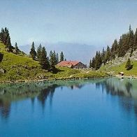 Schweiz 1976 - Lac Lioson et Chaine des Vanils, AK 119 Ansichtskarte Postkarte