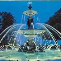 Schweiz 1976 - Genf La fontaine de la promenade, AK 84 Ansichtskarte Postkarte