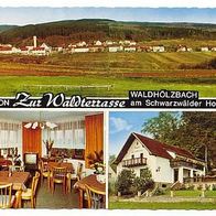 Baden Württemb.1960erJ. Zur Waldterrasse Waldhölzbach AK 1033 Ansichtskarte Postkarte