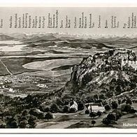 Baden Württemberg 1950er Jahre Hohentwiel 688 m, Foto Ansichtskarte AK 1123 Postkarte