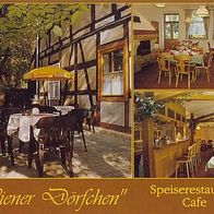 Brandenburg 1995 - Cottbus Rest. Wiener Dörfchen, AK 628 Ansichtkarte Postkarte