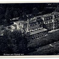 Hessen 1950er Jhre Bad Orb Kurhaus Luftaufnahme Foto Ansichtskarte, AK 1112 Postkarte
